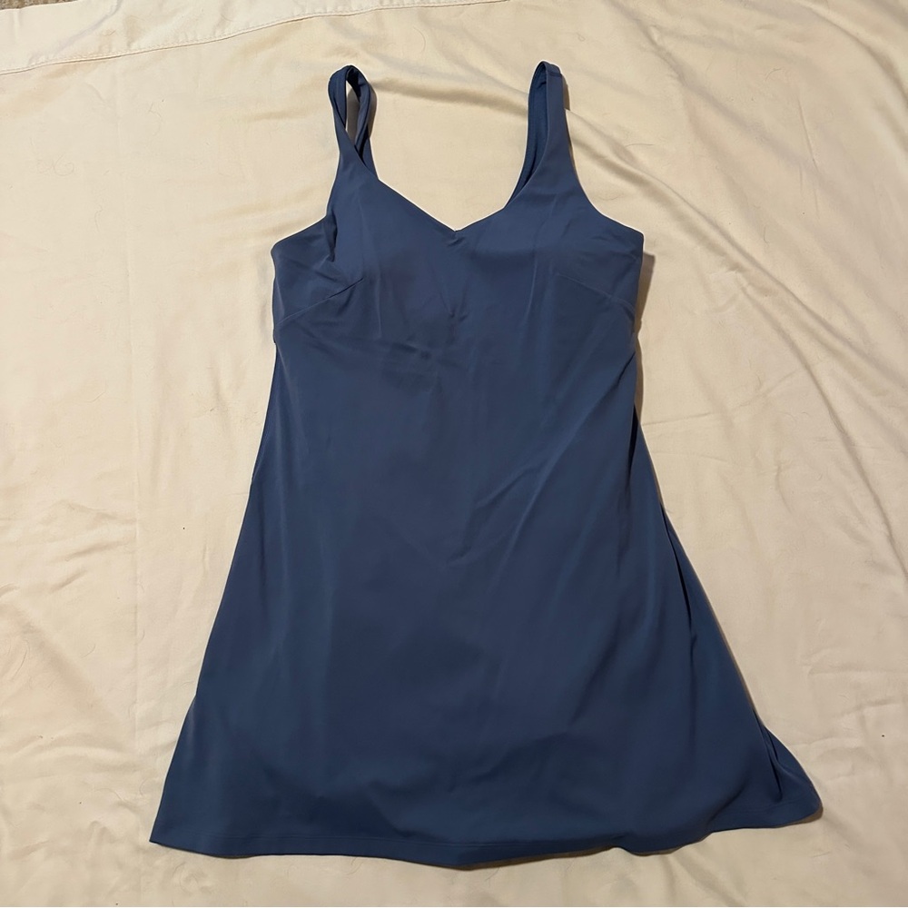 lululemon athletica blue align dress